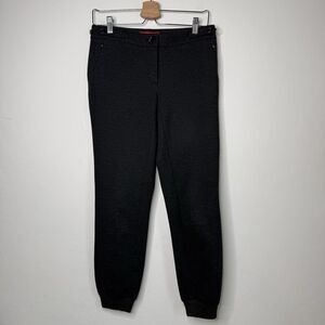 Etcetera Size 2 Gray Thick Knit Stretch Business Casual Joggers Career Wear Work